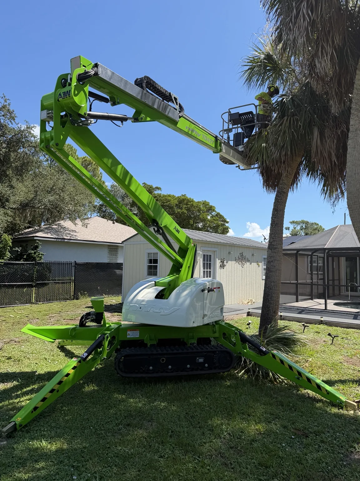 AJW Tree LLC field work and equipment